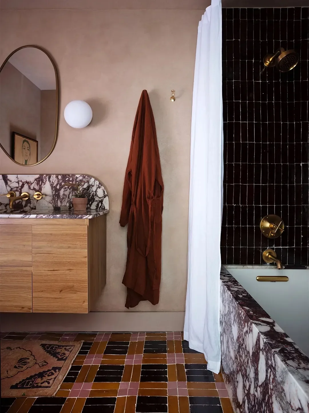 2025 Is the Year of Bathroom Floors That Refuse to Be Boring