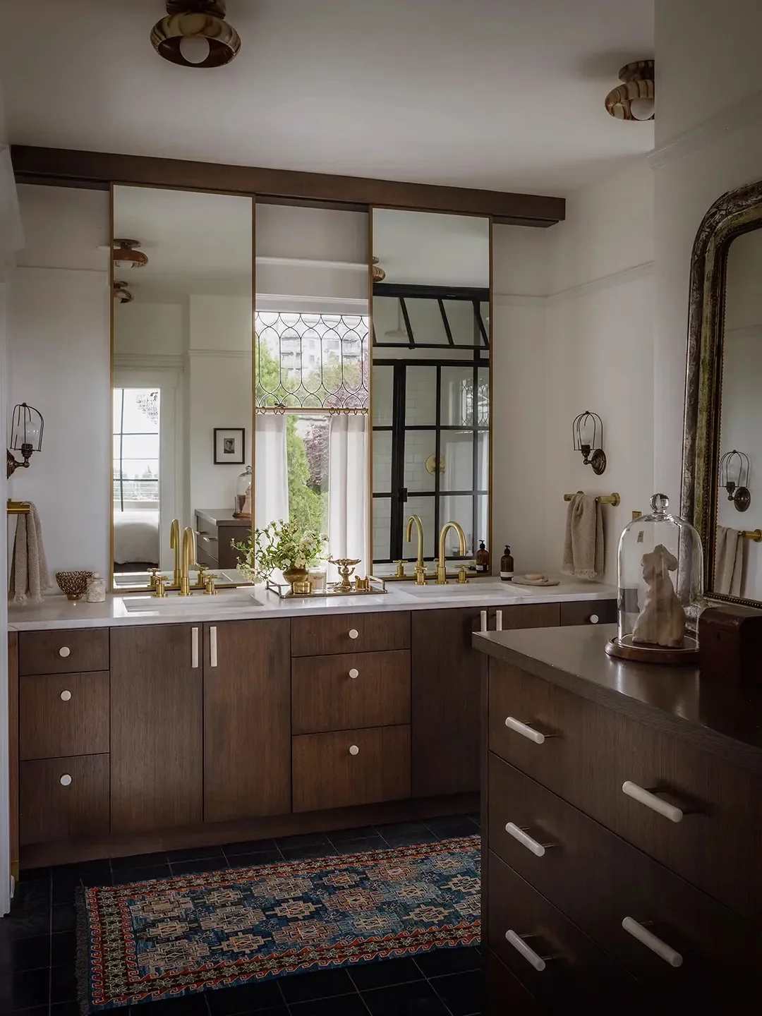 8 Bathroom Mirror Hacks for When a Window Keeps Cramping Your Style