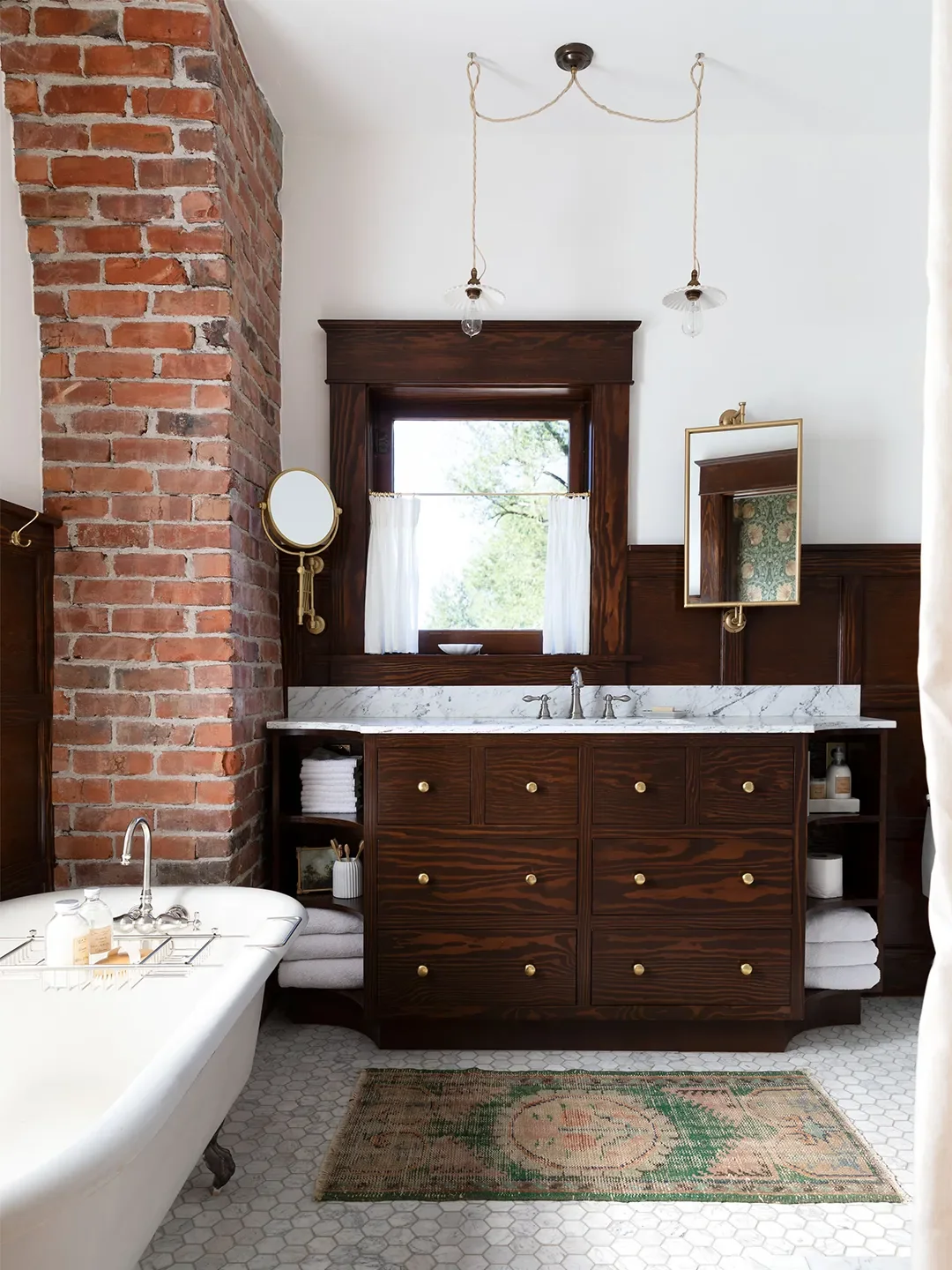 8 Bathroom Mirror Hacks for When a Window Keeps Cramping Your Style