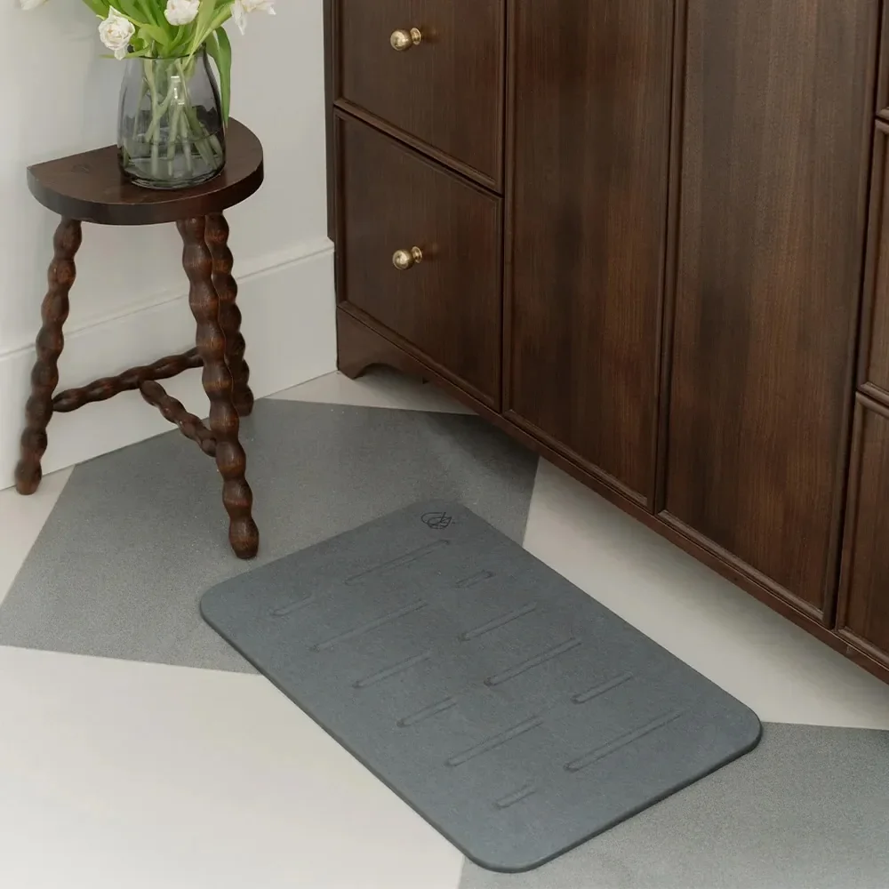 I'd Given Up on “Quick-Drying” Bath Mats—Then This Stone Slab Changed My Sock Game Forever