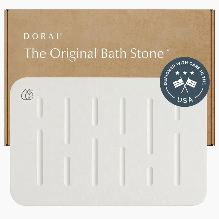 I'd Given Up on “Quick-Drying” Bath Mats—Then This Stone Slab Changed My Sock Game Forever