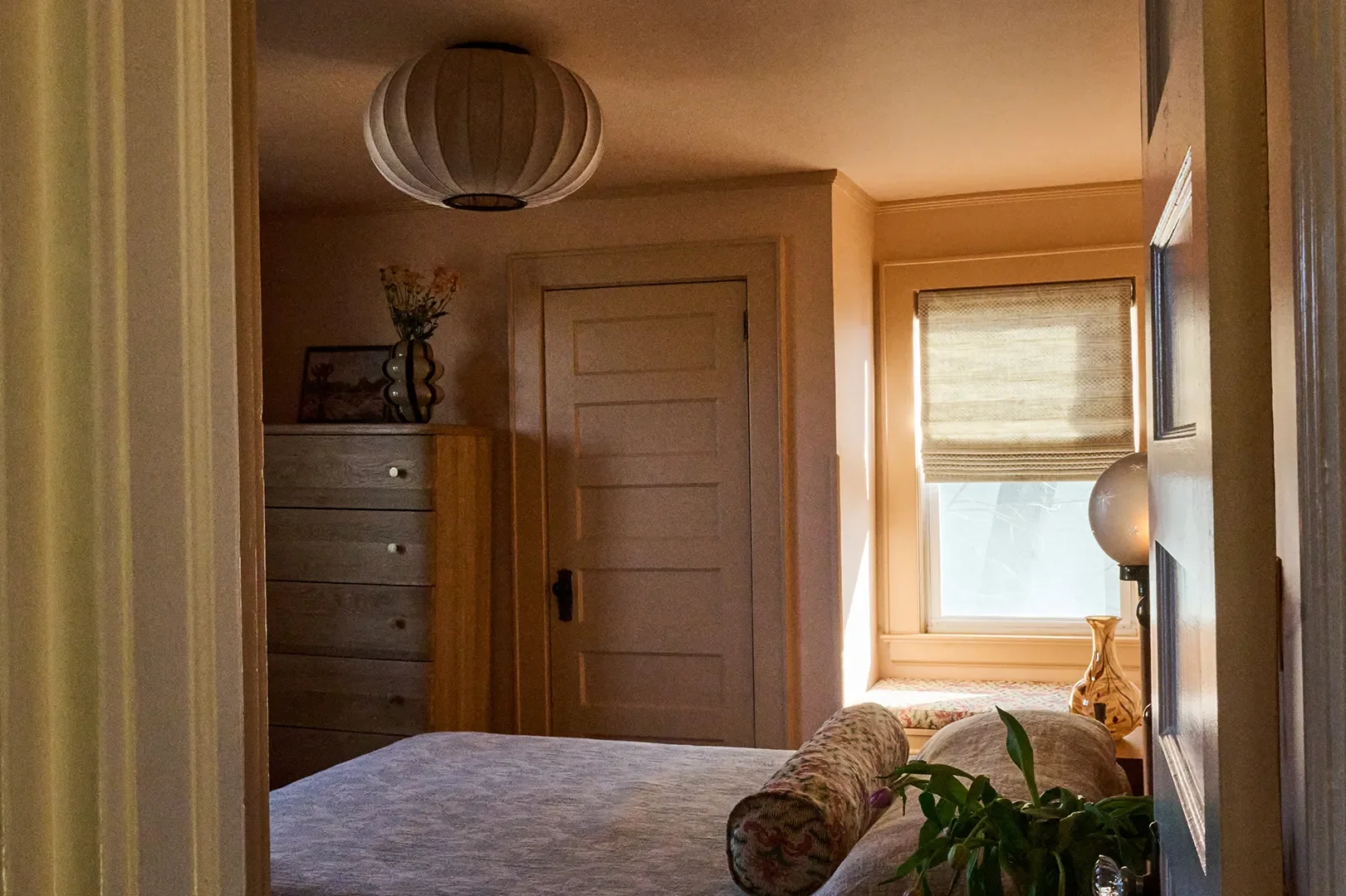 In This Clever Primary Suite Remodel, the Bathroom Shrank to Feel Huge