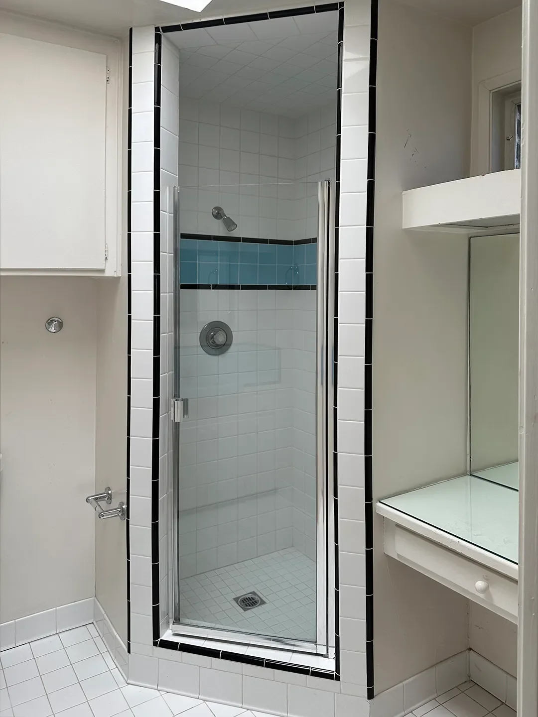 This Designer Worked Layout Wizardry in Her Bathroom and Squeezed in a Double Shower