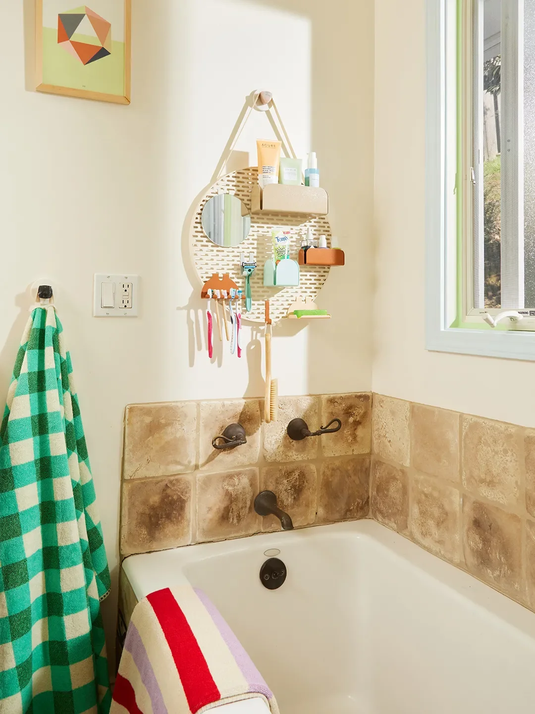When Your Bathroom Plumbing Is Ugly and Unhideable, Just Paint the Heck Out of It